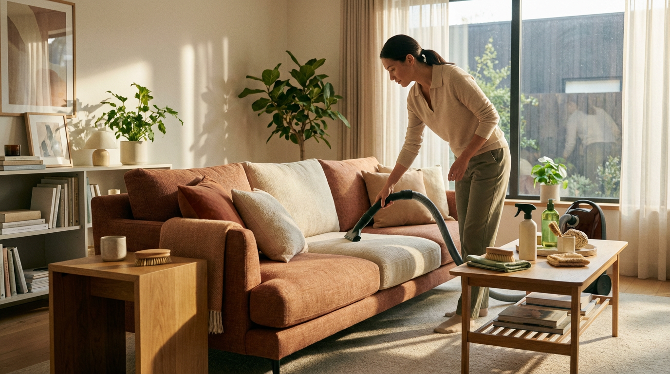 Maintaining upholstered furniture