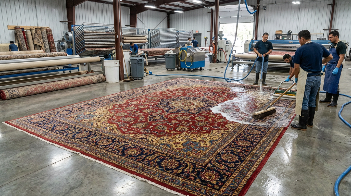 Specialist rug restoration